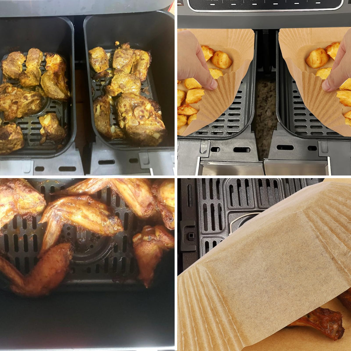Eslotre parchment paper resists oil and heat for healthier meals.