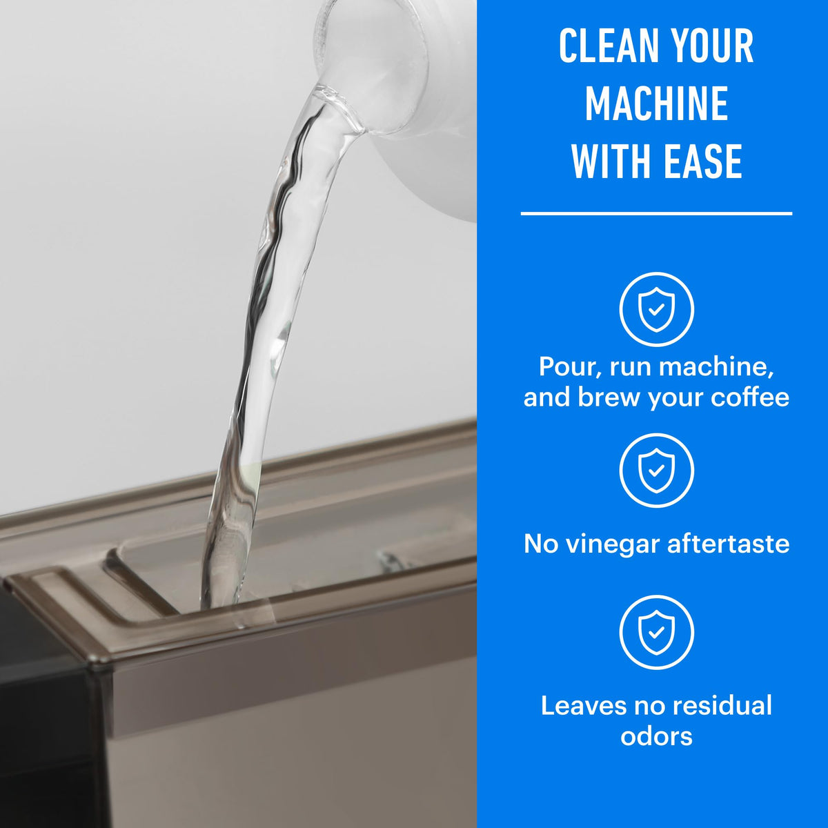 Essential Values Keurig machine being cleaned to restore efficiency