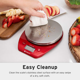 Etekcity 11 lb / 5 kg capacity for larger ingredient loads