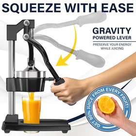 Eurolux juicer press for pomegranates delivering smooth juice.