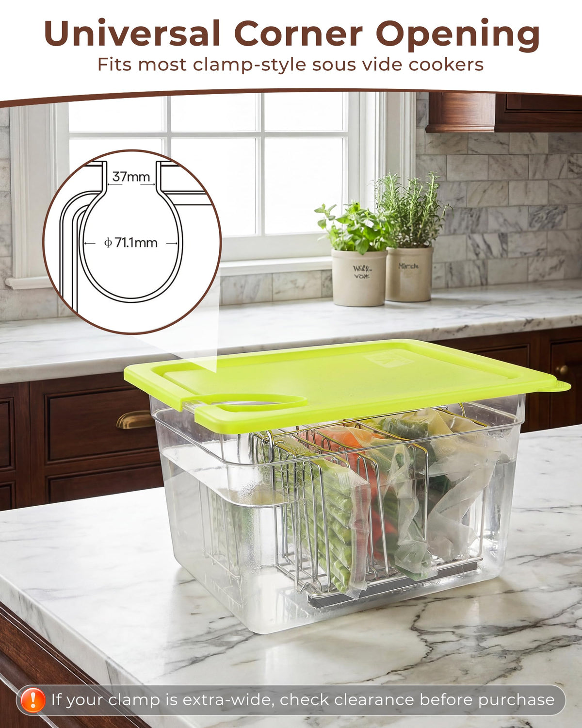 EVERIE removable five dividers plus two built-ins for loading control.