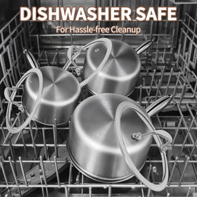 EWFEN dishwasher safe and oven safe up to 500F for easy versatility.