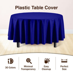Exquisite disposable plastic tablecloth waterproof protection for events