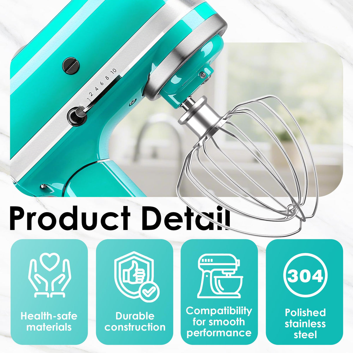 Ezato 3-piece mixer kit packaging shown for easy gifting.