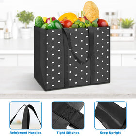 Fab Totes heavy-duty seams enhance durability for big loads.