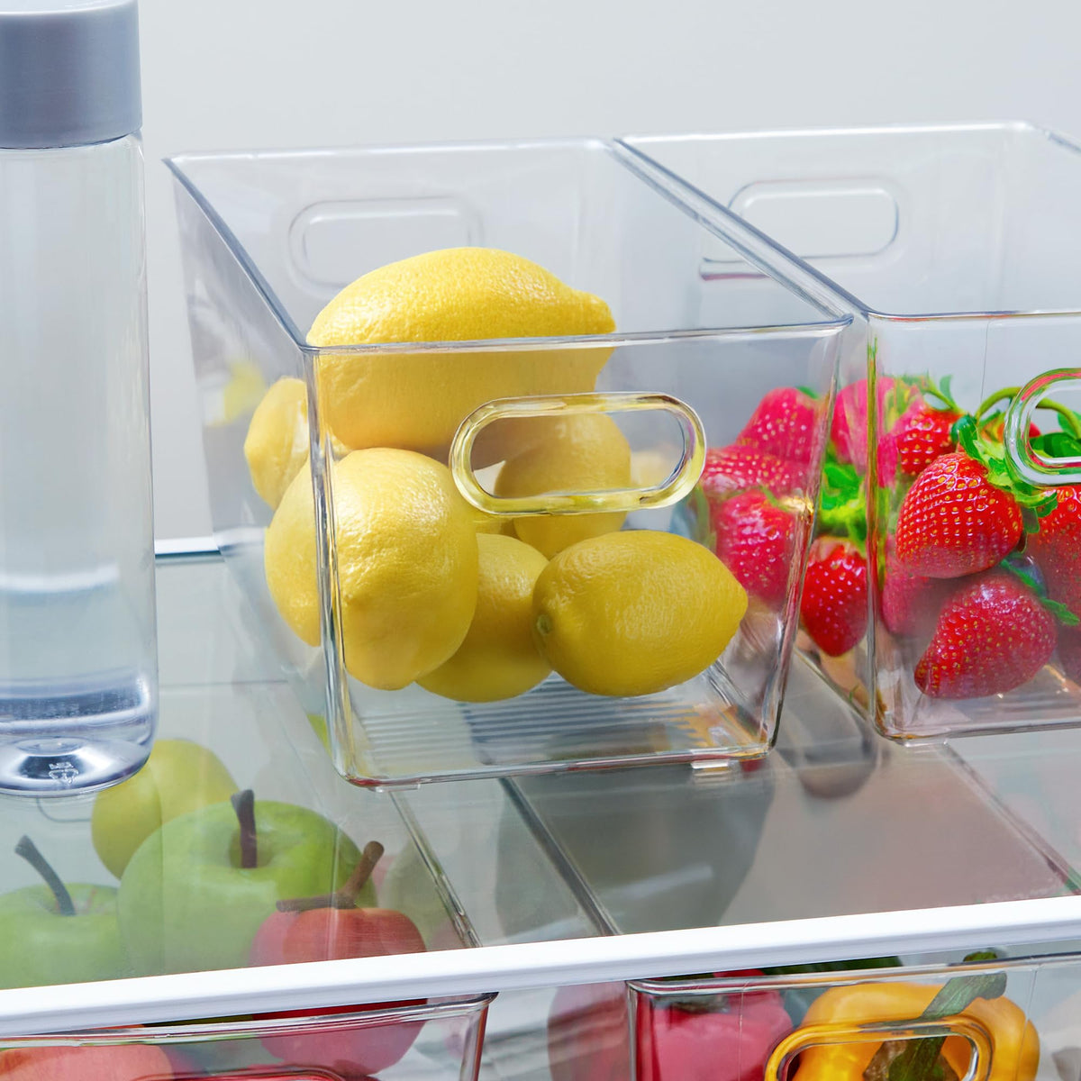 FAIRHOME compact bins maximize cabinet space and simplify organization