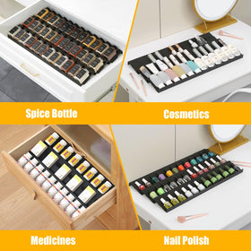 Famhap hand-wash-only spice organizer keeps drawers clean