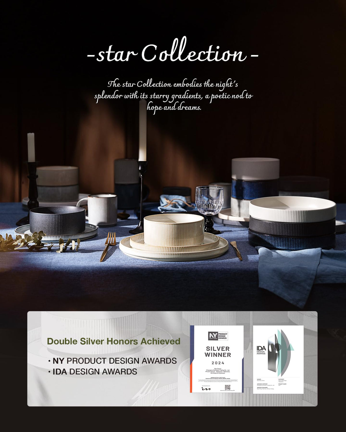 Famiware Star durable stoneware resisting daily wear with refined appearance