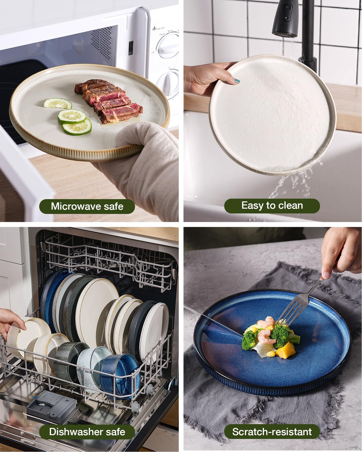 Famiware Star dishwasher-safe design enables simple cleaning after meals