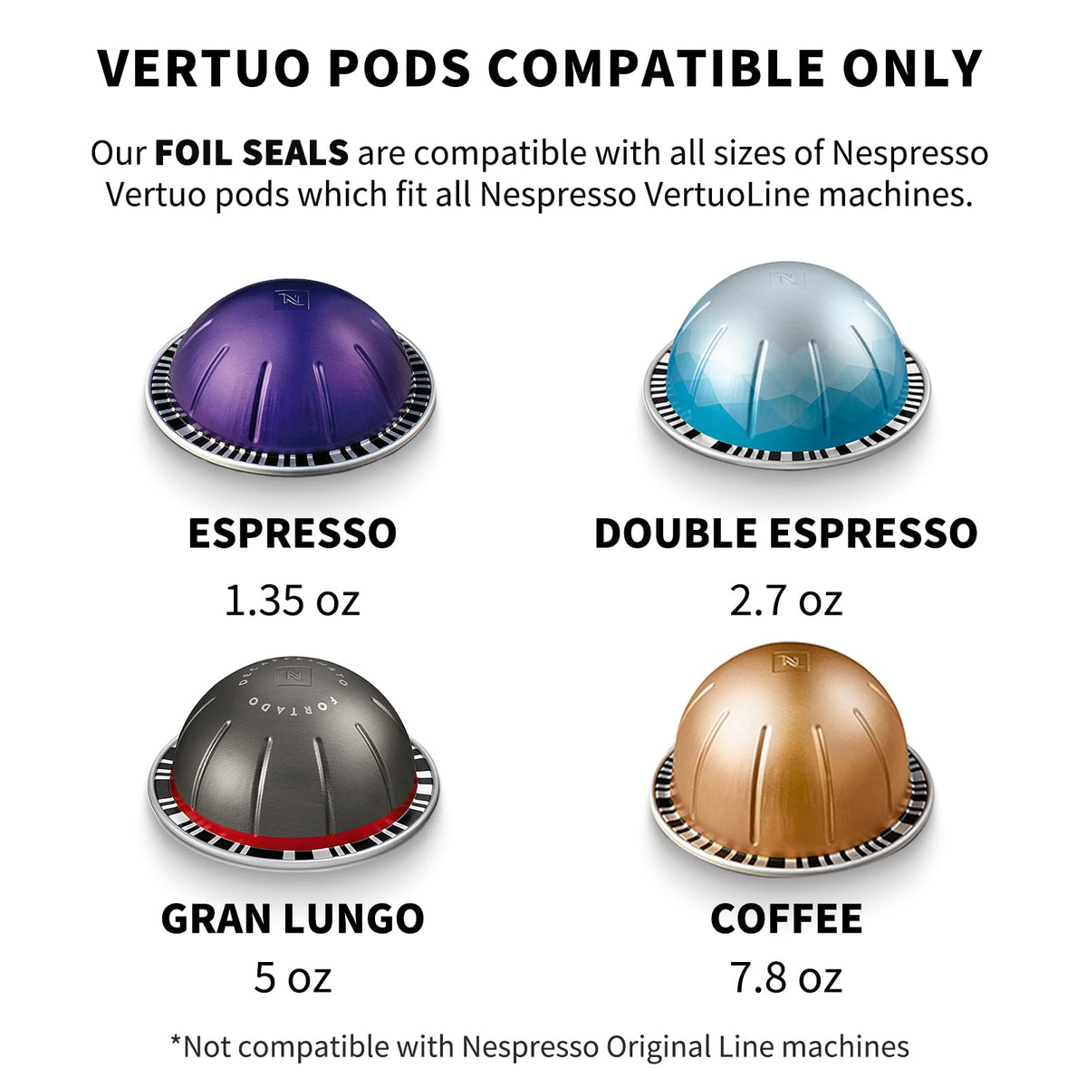 Fanativita reusable pod foil lid secures fresh coffee grounds.