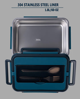 FanfanOK insulated lunch bag helps keep meals fresh during travel.