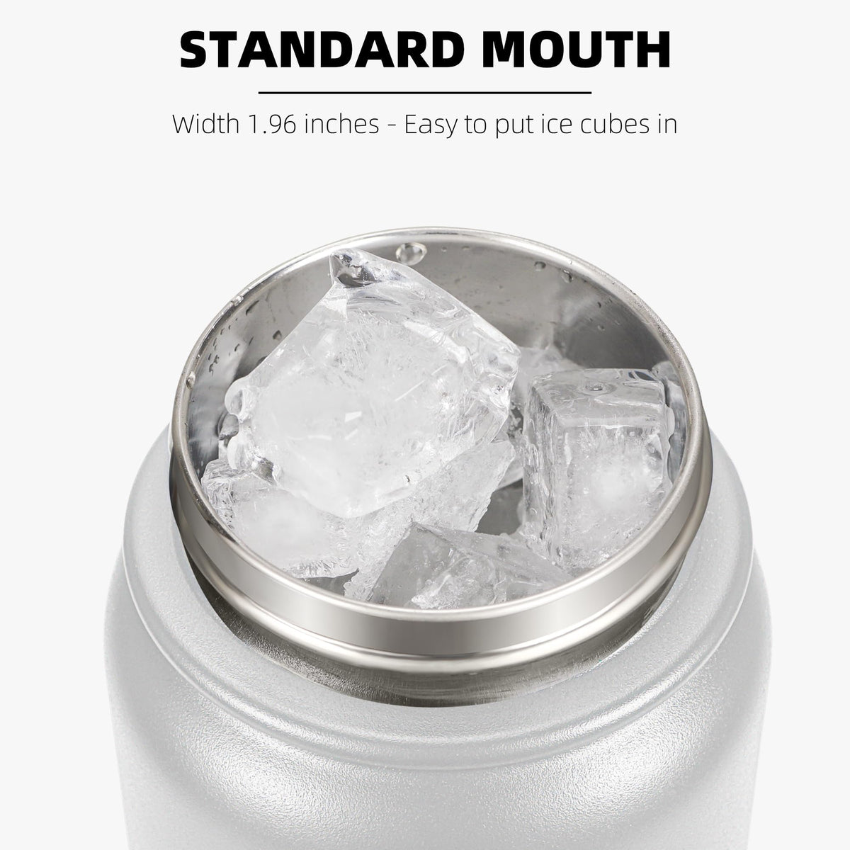 Fanhaw bottle lid made of PP is easy to clean and assemble.
