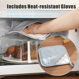 FANQIEW BPA free dishwasher safe glass cover ready for easy cleaning