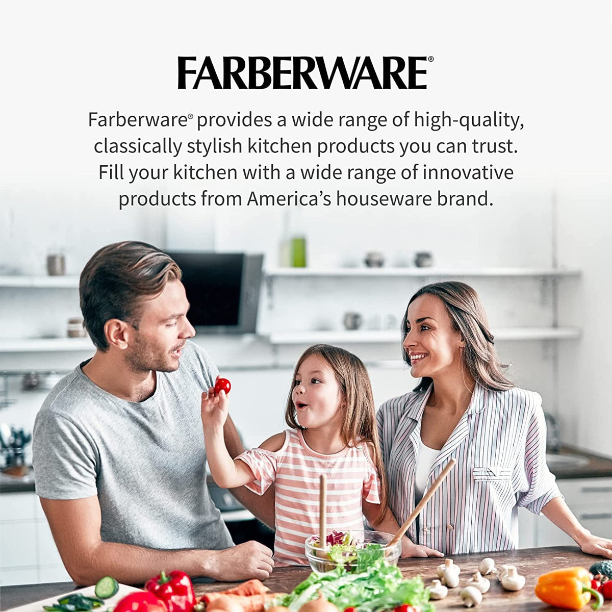 Farberware bamboo cutting board texture closeup showing durable natural grain.