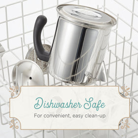 Farberware Yosemite 12-Cup percolator permanent filter basket reduces mess during coffee prep