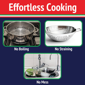 Fasta Pasta interior shows even heat distribution during cooking