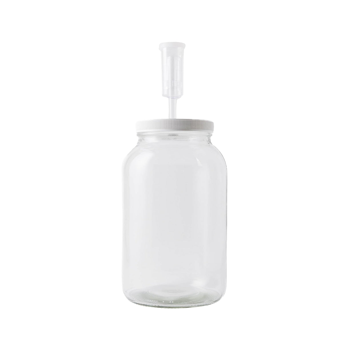 FastRack 1 gallon wide-mouth jar ideal for fermentation and storage.