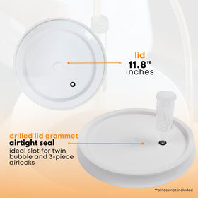 FastRack easy-clean design emphasizes simple lid access and sediment removal.