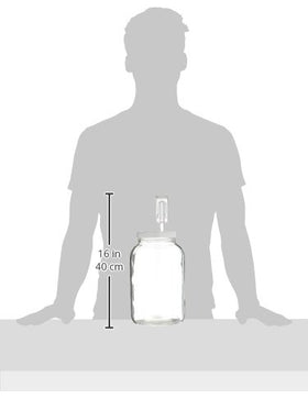 FastRack Econolock airlock supports controlled fermentation and CO2 release.