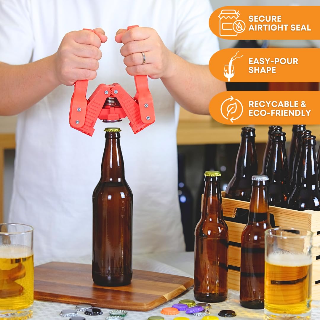 FastRack pry-off long-neck bottle designed for easy reseal and pouring