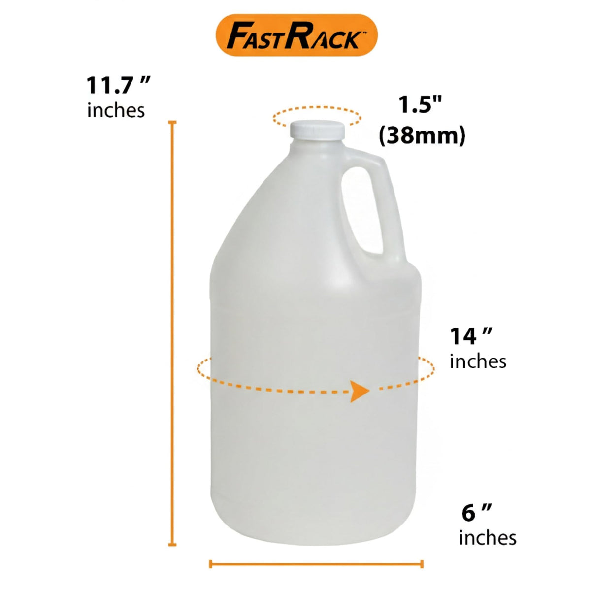 FastRack storage 1 gallon jug for organized kitchen and workshop use