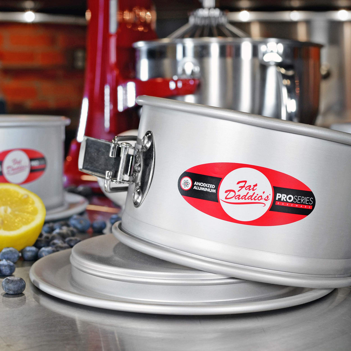 Fat Daddio's PSF-83 interior dimensions for precise cake sizing and easy release.