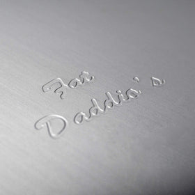 Fat Daddio's two-piece set packaging featuring versatile bakeware for home and pro kitchens
