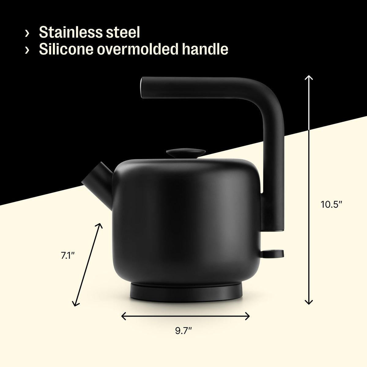 Fellow Clyde Electric Kettle 1.5 liter capacity ready for multiple servings