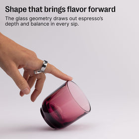 Versatile usage for tea, tastings, or small cocktails beyond coffee.