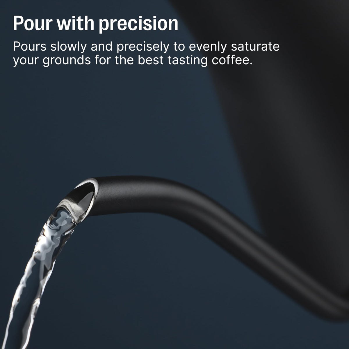 Fellow Stagg EKG Pro matte black finish with a sleek modern look