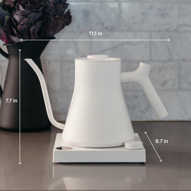 Fellow Stagg EKG Pro stainless steel body offers durability with a refined modern look.