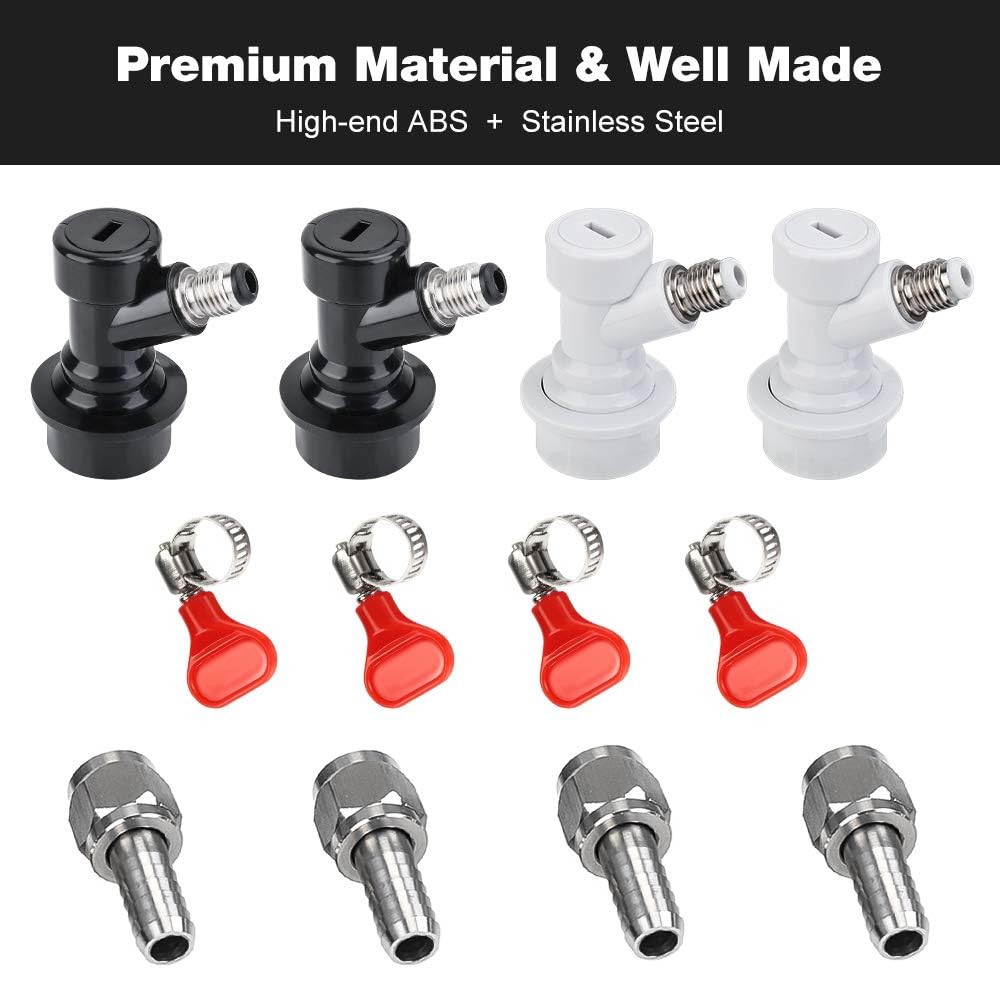 Ferroday liquid ball lock disconnect 1-4in for smooth beer flow