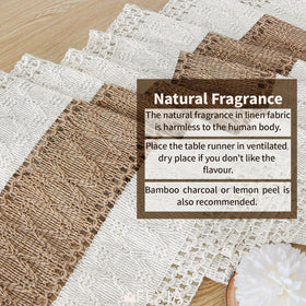 FEXIA boho table runner bridal shower decor elevates celebrations with boho elegance.