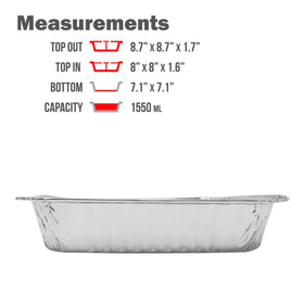Fig & Leaf plastic dome lid keeps contents secure during transport.