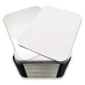 Fig & Leaf catering takeout pans and lids for events.