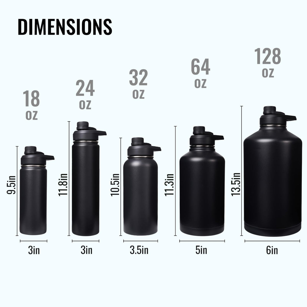 Fijinhom sweat-proof coating keeps the bottle comfortable to grip