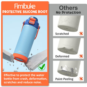 Fimibuke colorful pattern design attracts kids and encourages hydration.