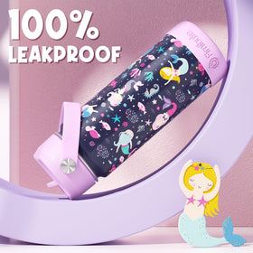 Fimibuke leak proof lid with handle keeps bags dry during school days.