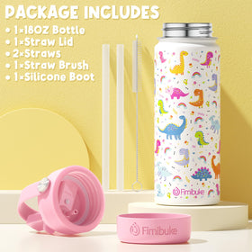 Fimibuke Mermaid bottle color patterns appeal to kids and encourage hydration