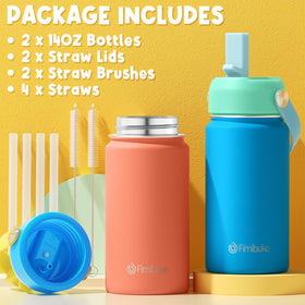 Fimibuke Ocean Life bottle wide mouth ice