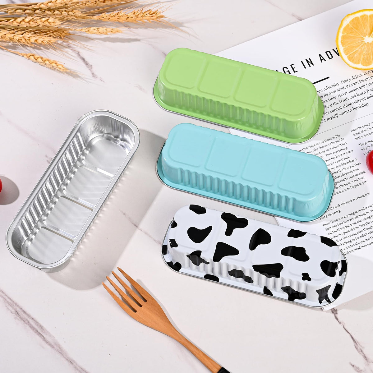 Findful spoons included for convenient serving and tasting