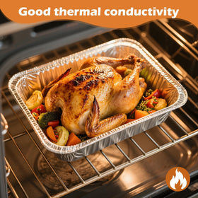 Findful leak-proof tray stores and reheats leftovers with ease.