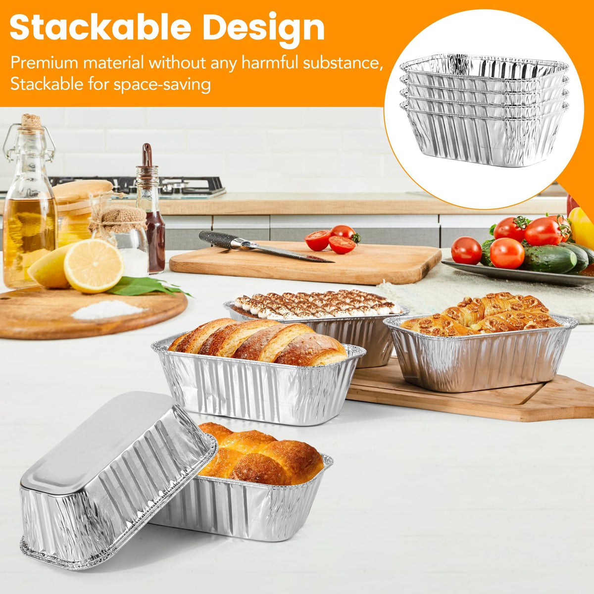 Findful portable foil pans, perfect for picnics and BBQs