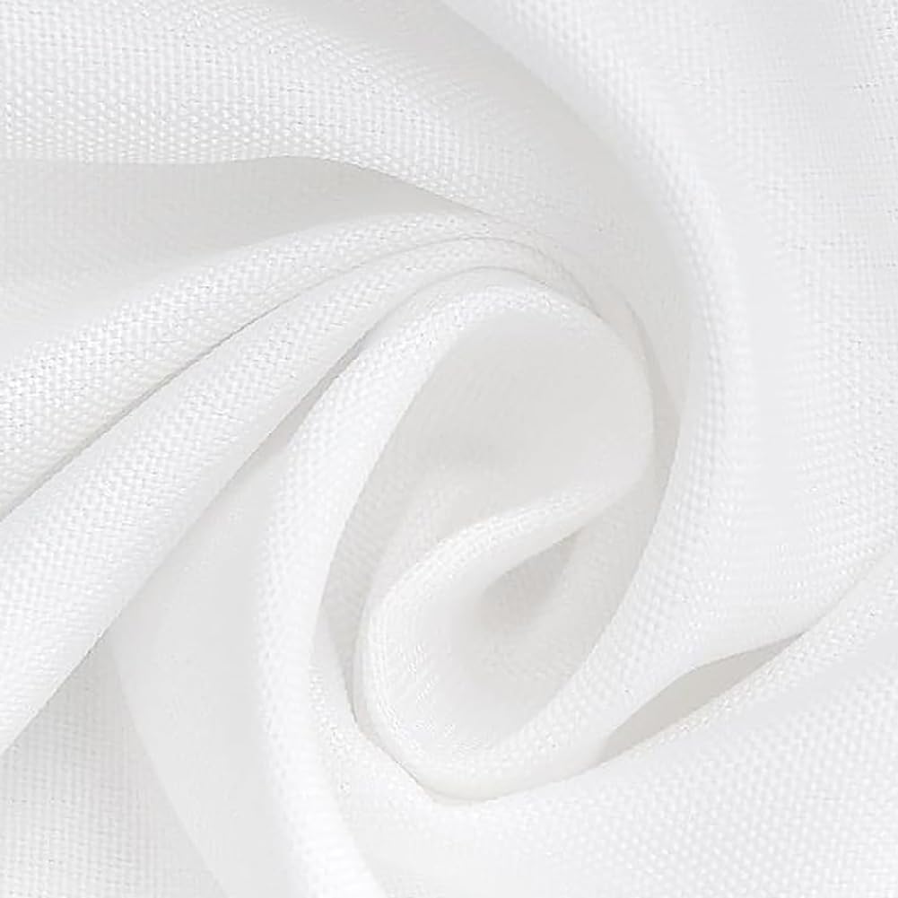 FindYou polyester tablecloth draped over a dining table for easy-care use
