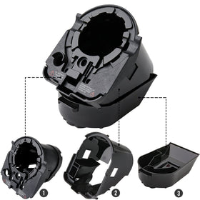 FirJoy dishwasher-safe plastic parts simplify cleanup after replacement.
