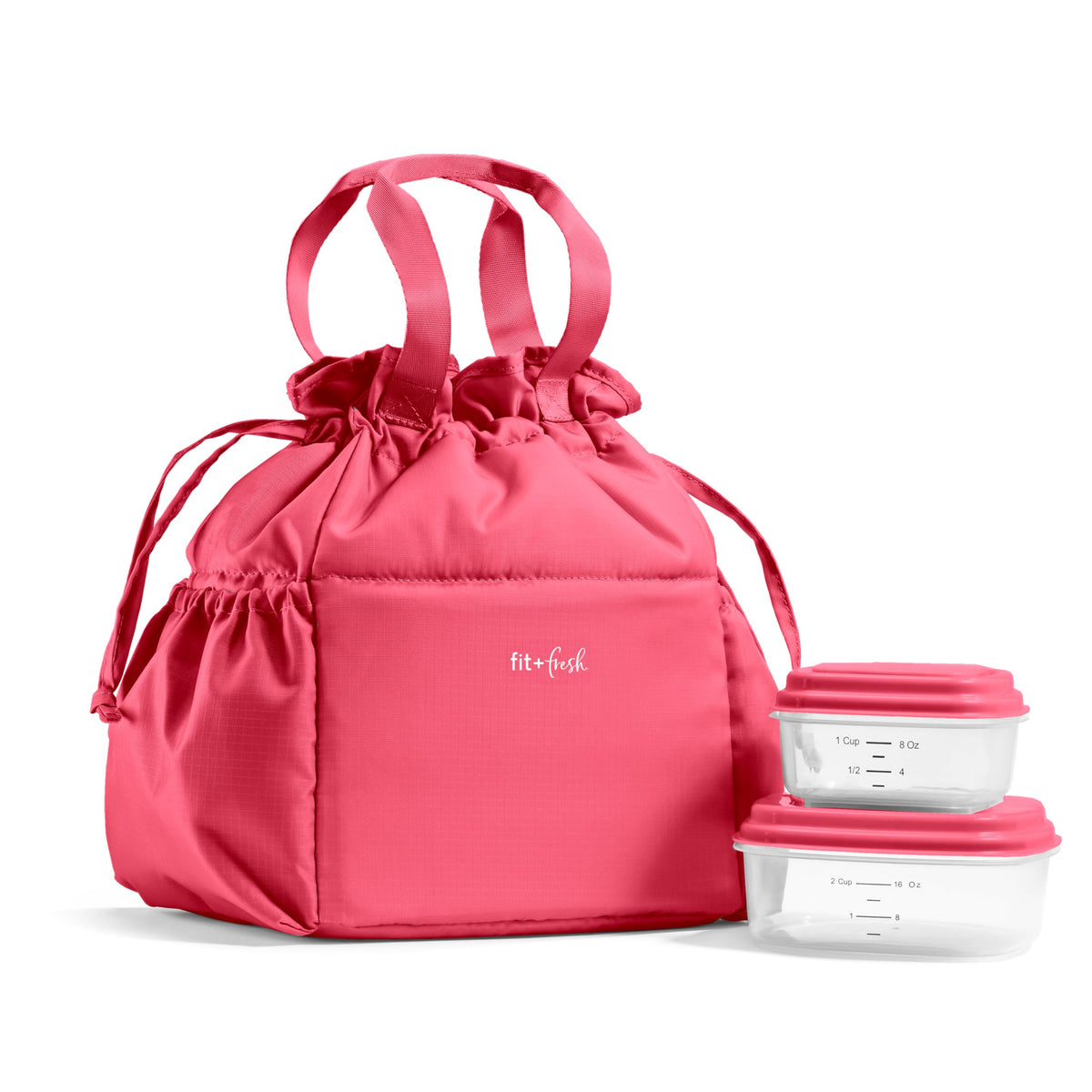 Fit & Fresh Cromwell front view shows compact lunch bag for daily use