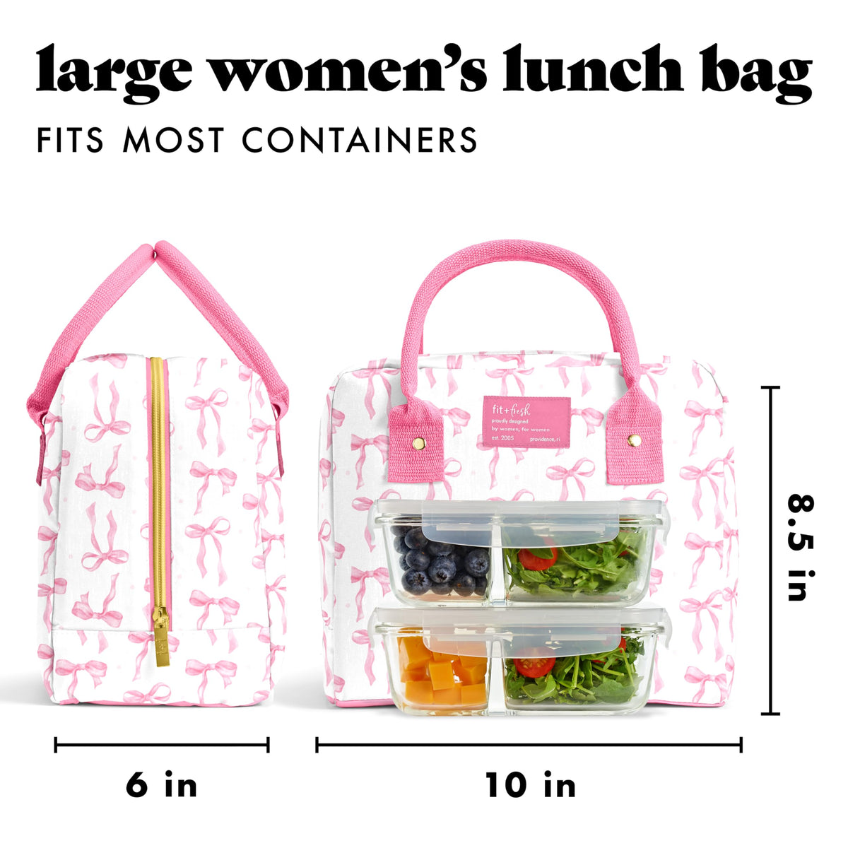 Bloomington bag rolled handles for comfortable carrying