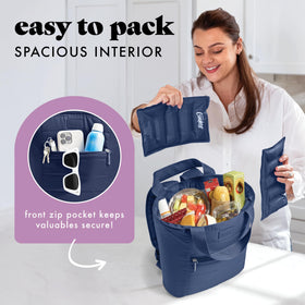 Fit & Fresh Mari leak-resistant interior for easy cleanups after outings.