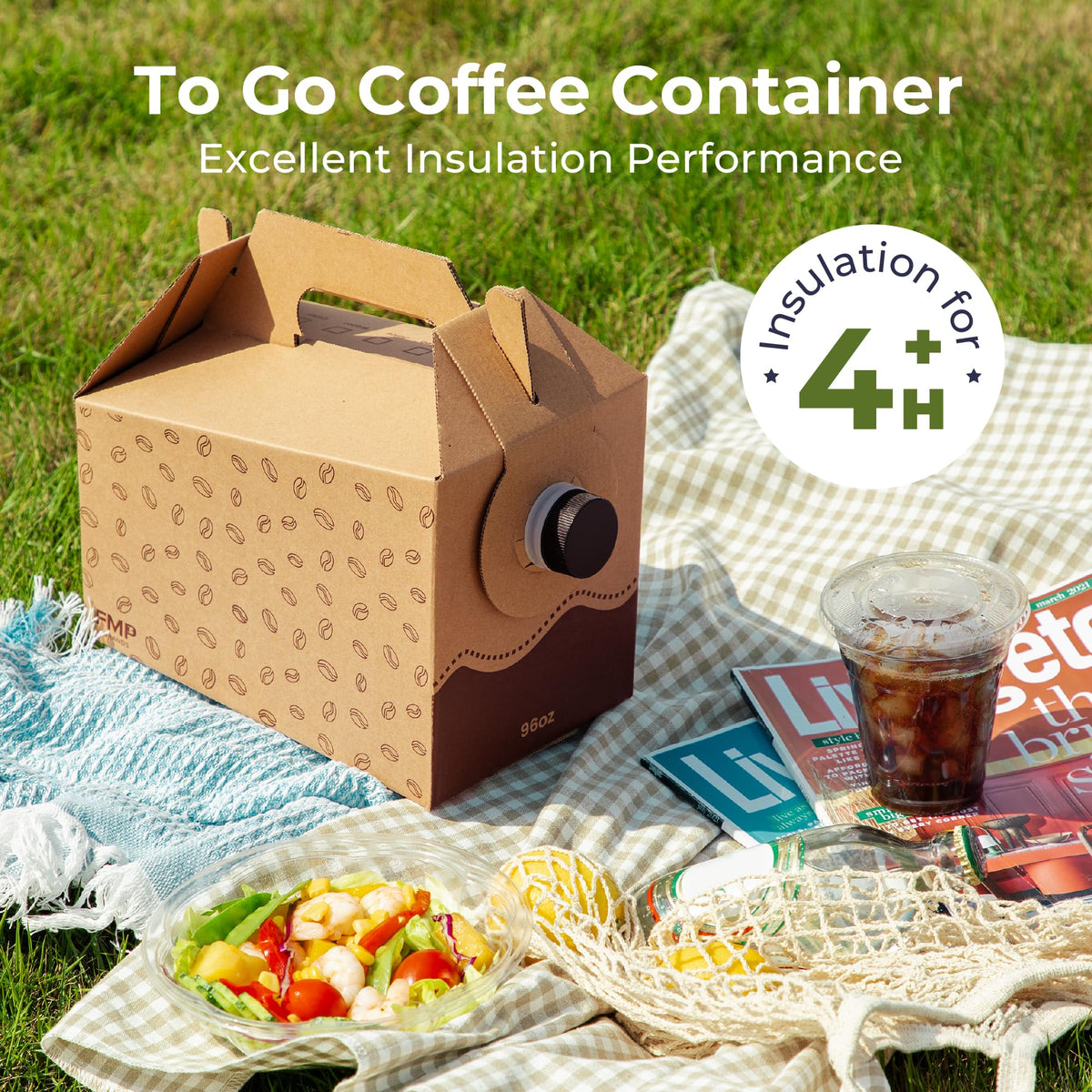 Fit Meal Prep portable coffee dispenser for office use and events