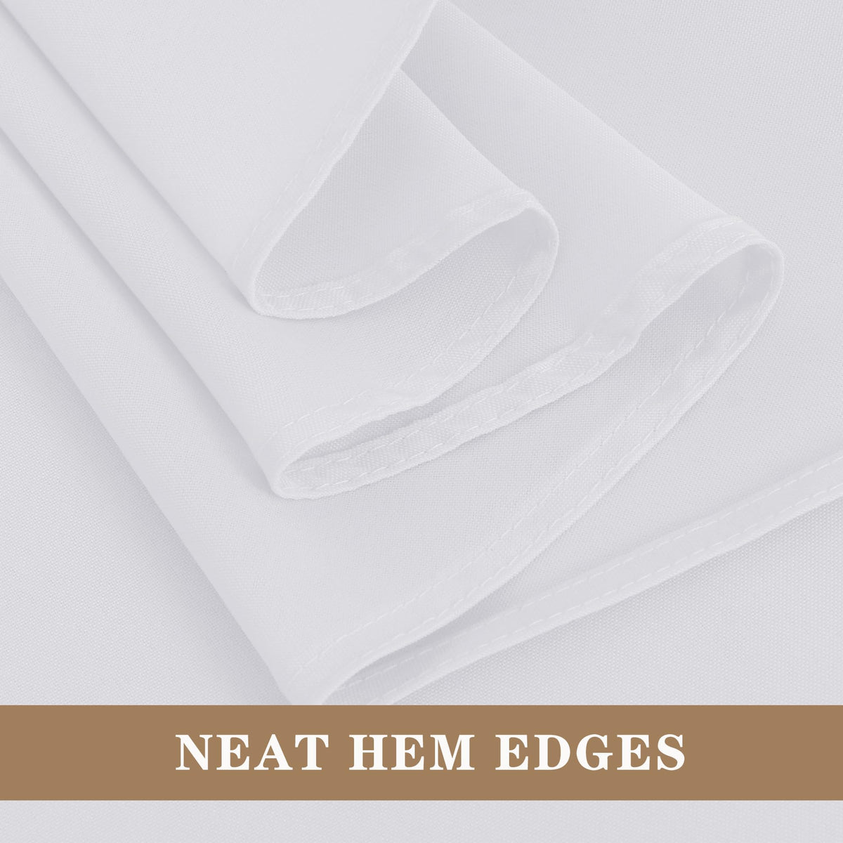 Dining event with Fitable cloth creating a crisp, elegant backdrop